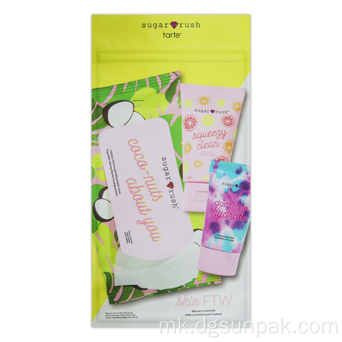 Прилагодено четка за трепки виткање трепки mylar торба